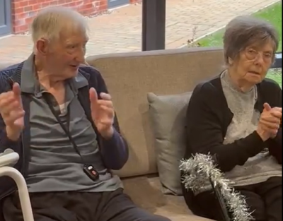 Accordion Magic Unites Residents at Brook Lodge!